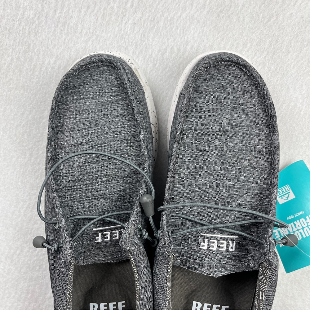 Reef Cushion Coast TX Gray Slip On Shoes Comfort Men's Size 9.5  NWT C17019 - Picture 4 of 9